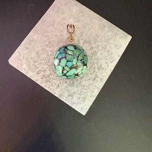 Turquoise Pendant Necklace